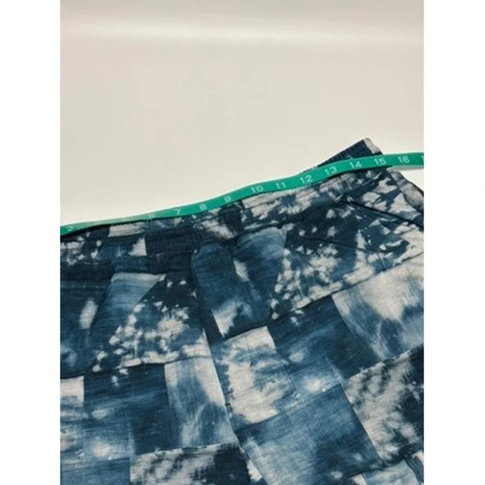 Lululemon Shorts Mens L Blue Tie Dye Patchwork Pace Breaker Lined Athletic 9" - Picture 6 of 9